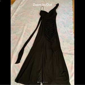 David Meister black Evening gown size 6